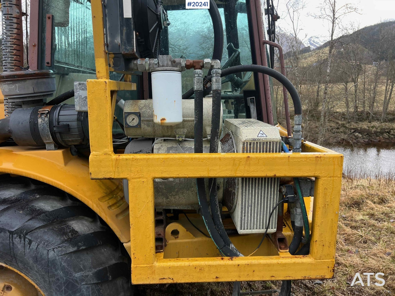 Kiepwagen met knikbesturing Hydrema 912B m/ 2007 Essverk Plattform 912 lift med rotasjon på korg og fjernkontroll: afbeelding 41