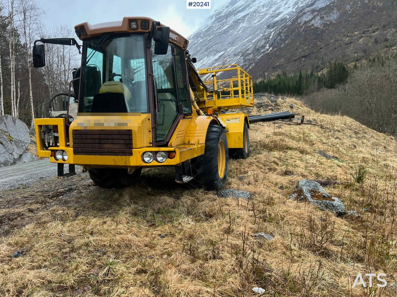 Kiepwagen met knikbesturing Hydrema 912B m/ 2007 Essverk Plattform 912 lift med rotasjon på korg og fjernkontroll: afbeelding 26