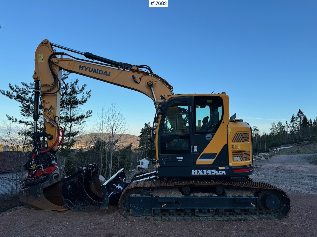 Hyundai HX145 LCR - Graafmachine: afbeelding 1 Hyundai HX145 LCR - Graafmachine: afbeelding 1