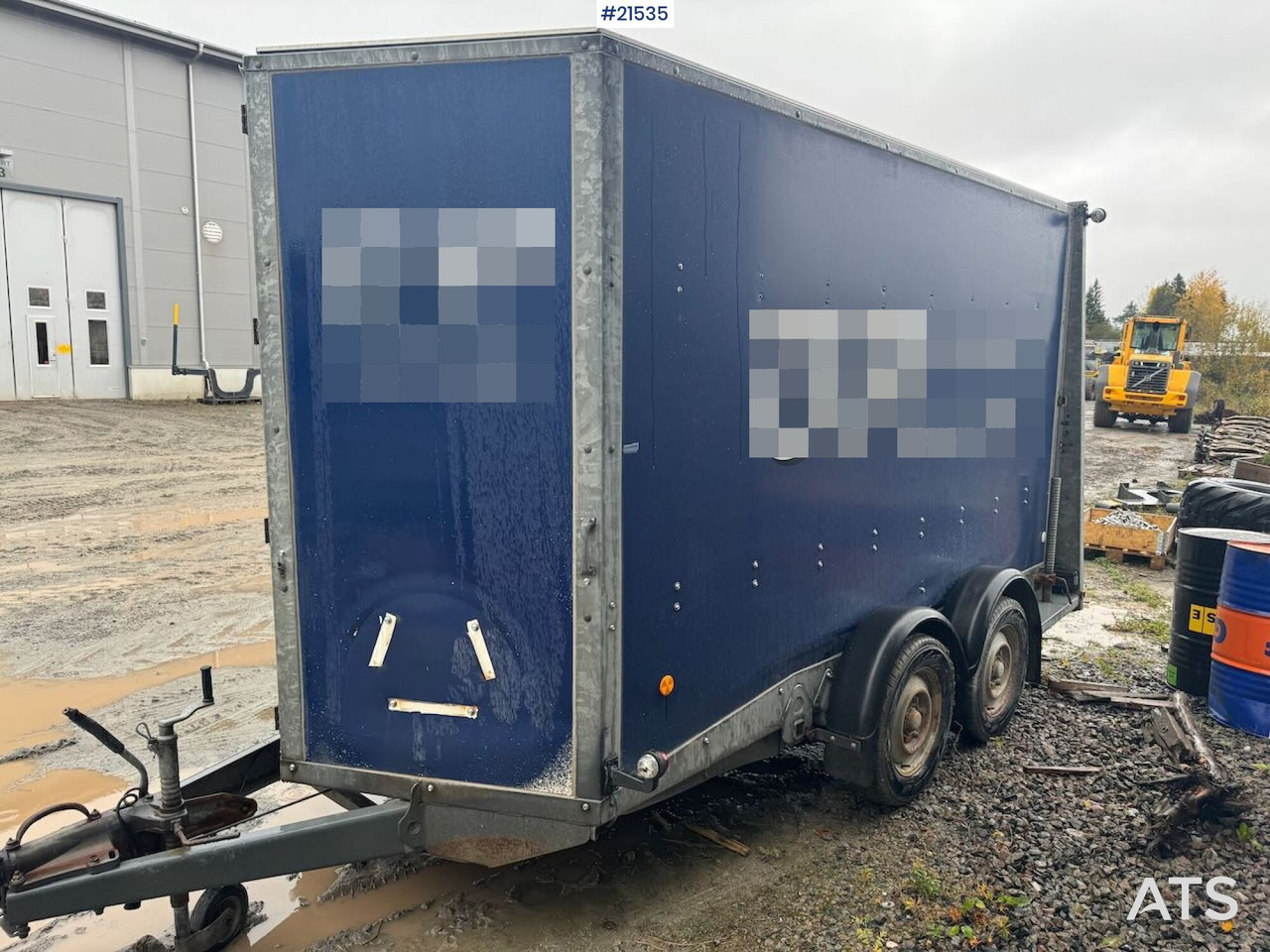 Ifor Williams skaphenger - Gesloten aanhangwagen: afbeelding 4 Ifor Williams skaphenger - Gesloten aanhangwagen: afbeelding 4