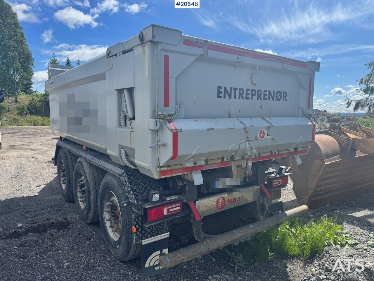 Istrail trippelkjerre - Kipper aanhangwagen: afbeelding 5 Istrail trippelkjerre - Kipper aanhangwagen: afbeelding 5