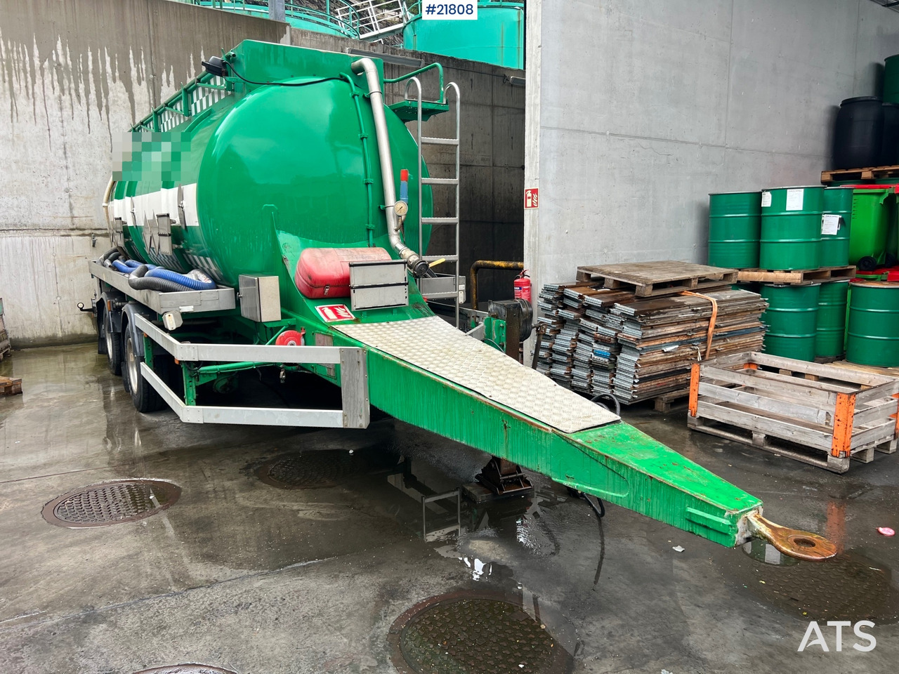 Jyki 2002 jyki ts2-15cr 2 akslet tankhenger rep.objekt - Tank aanhanger: afbeelding 4 Jyki 2002 jyki ts2-15cr 2 akslet tankhenger rep.objekt - Tank aanhanger: afbeelding 4