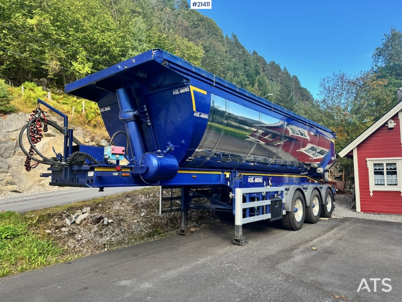 Kel-berg Asfaltsemi - Kipper oplegger: afbeelding 1 Kel-berg Asfaltsemi - Kipper oplegger: afbeelding 1