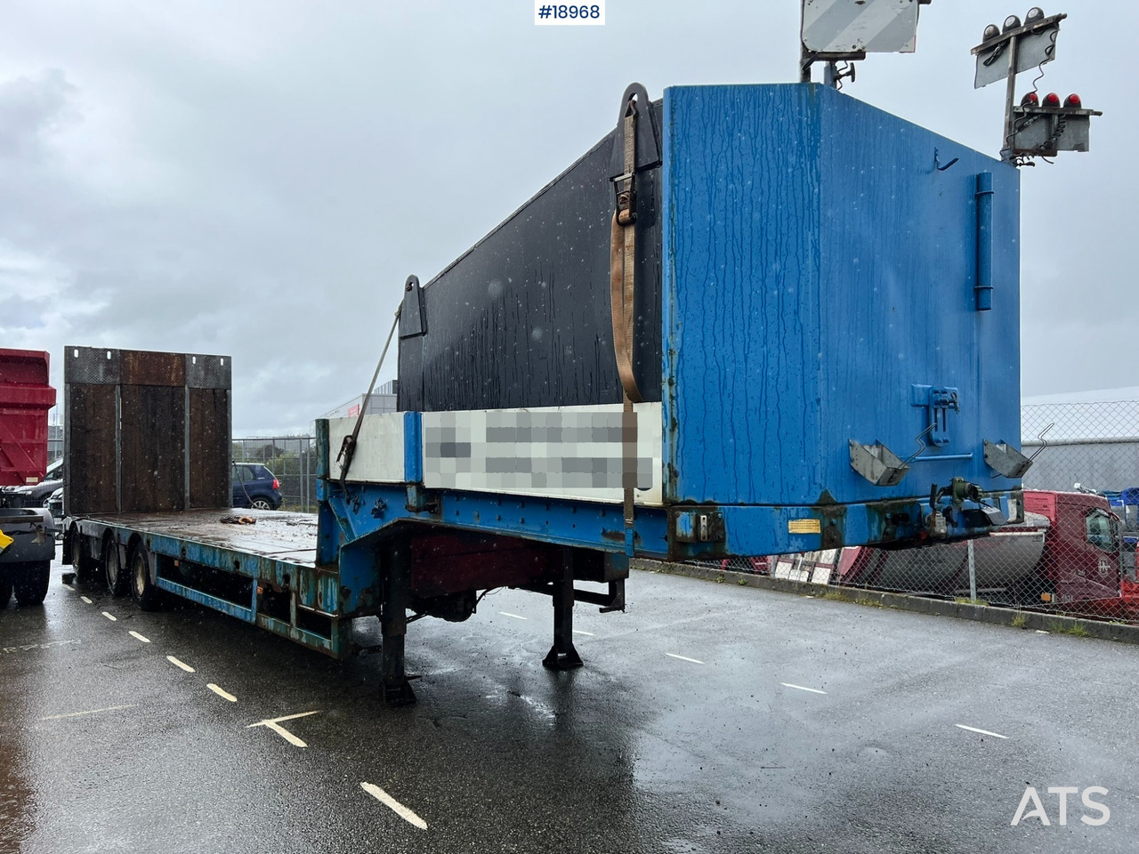 Kel-berg Maskinhenger m/ Hydraulisk kjørebru - Autotransport oplegger: afbeelding 1 Kel-berg Maskinhenger m/ Hydraulisk kjørebru - Autotransport oplegger: afbeelding 1
