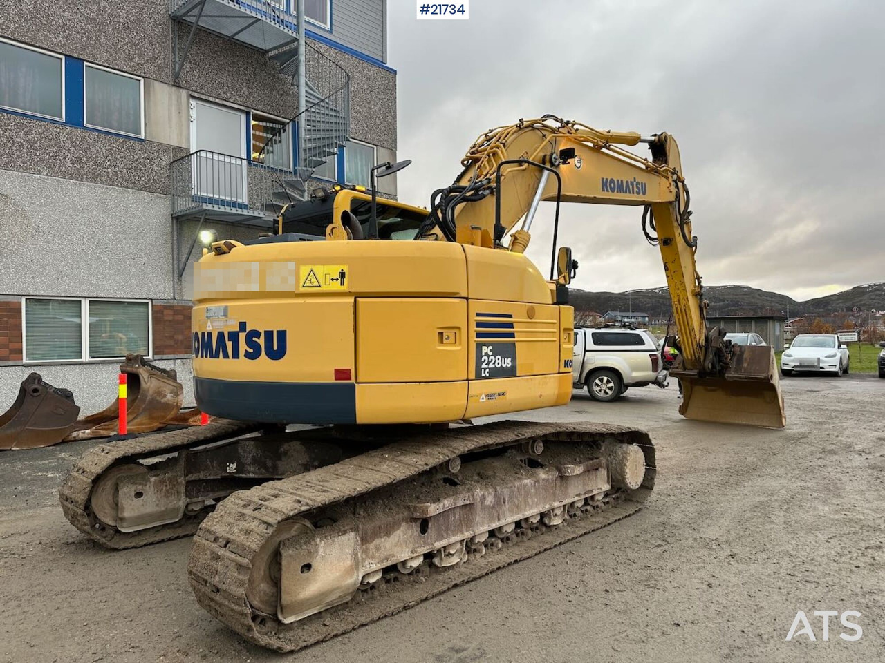 Komatsu PC228USLC-8 gravemaskin m/ 3 skuffer og rototilt. SE VIDEO - Rupsgraafmachine: afbeelding 4 Komatsu PC228USLC-8 gravemaskin m/ 3 skuffer og rototilt. SE VIDEO - Rupsgraafmachine: afbeelding 4