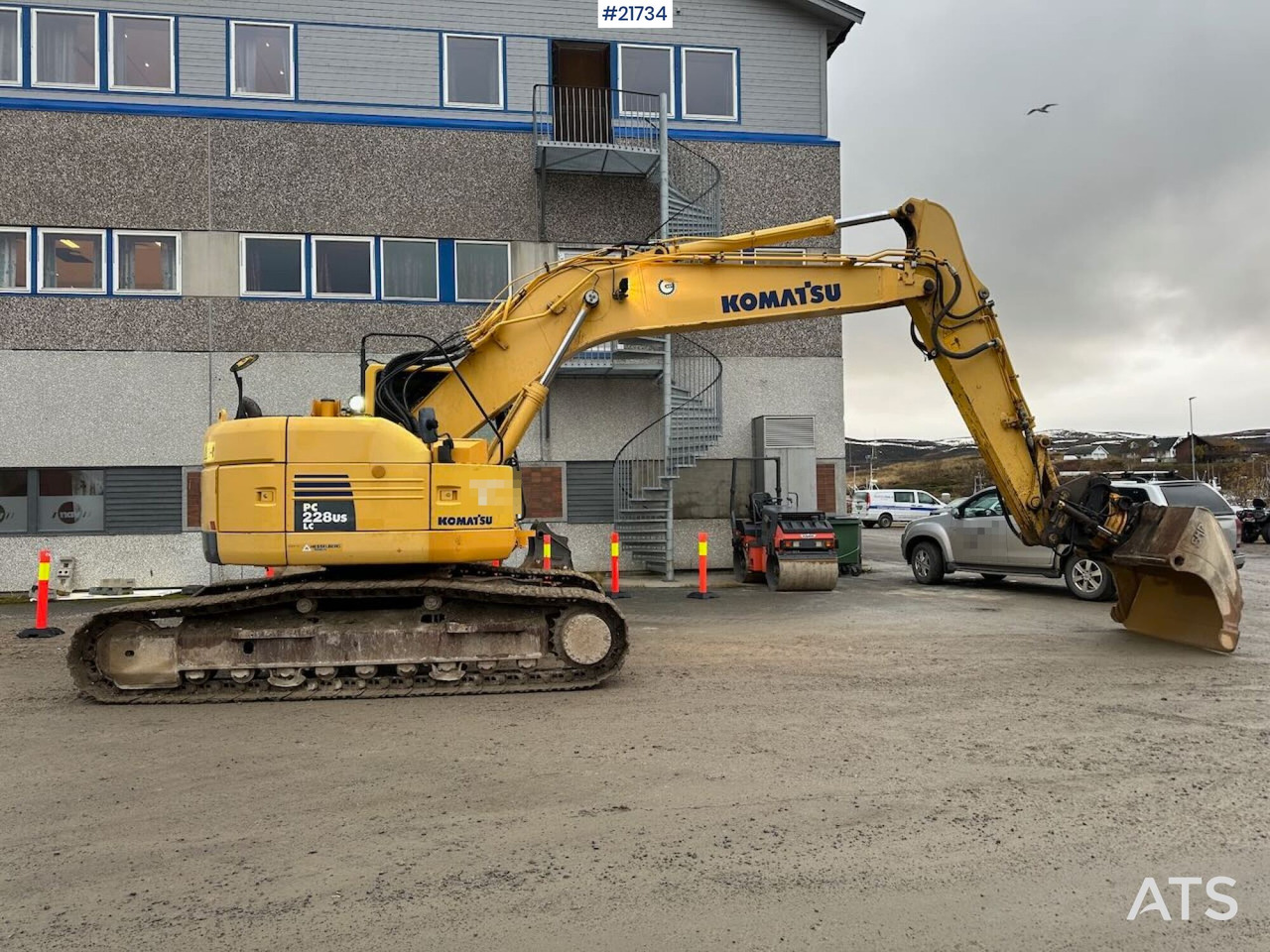 Komatsu PC228USLC-8 gravemaskin m/ 3 skuffer og rototilt. SE VIDEO - Rupsgraafmachine: afbeelding 2 Komatsu PC228USLC-8 gravemaskin m/ 3 skuffer og rototilt. SE VIDEO - Rupsgraafmachine: afbeelding 2