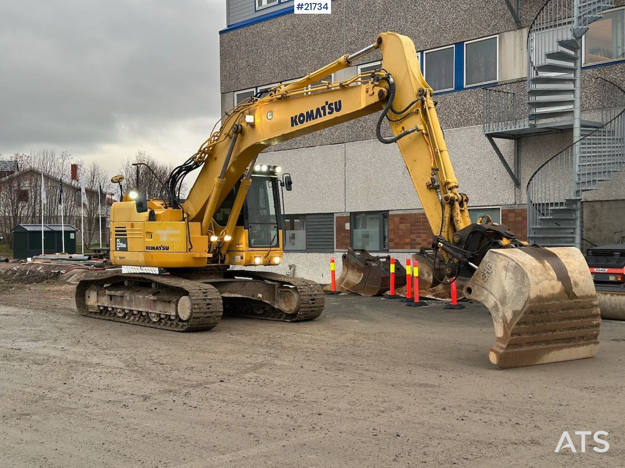 Komatsu PC228USLC-8 gravemaskin m/ 3 skuffer og rototilt. SE VIDEO - Rupsgraafmachine: afbeelding 3 Komatsu PC228USLC-8 gravemaskin m/ 3 skuffer og rototilt. SE VIDEO - Rupsgraafmachine: afbeelding 3