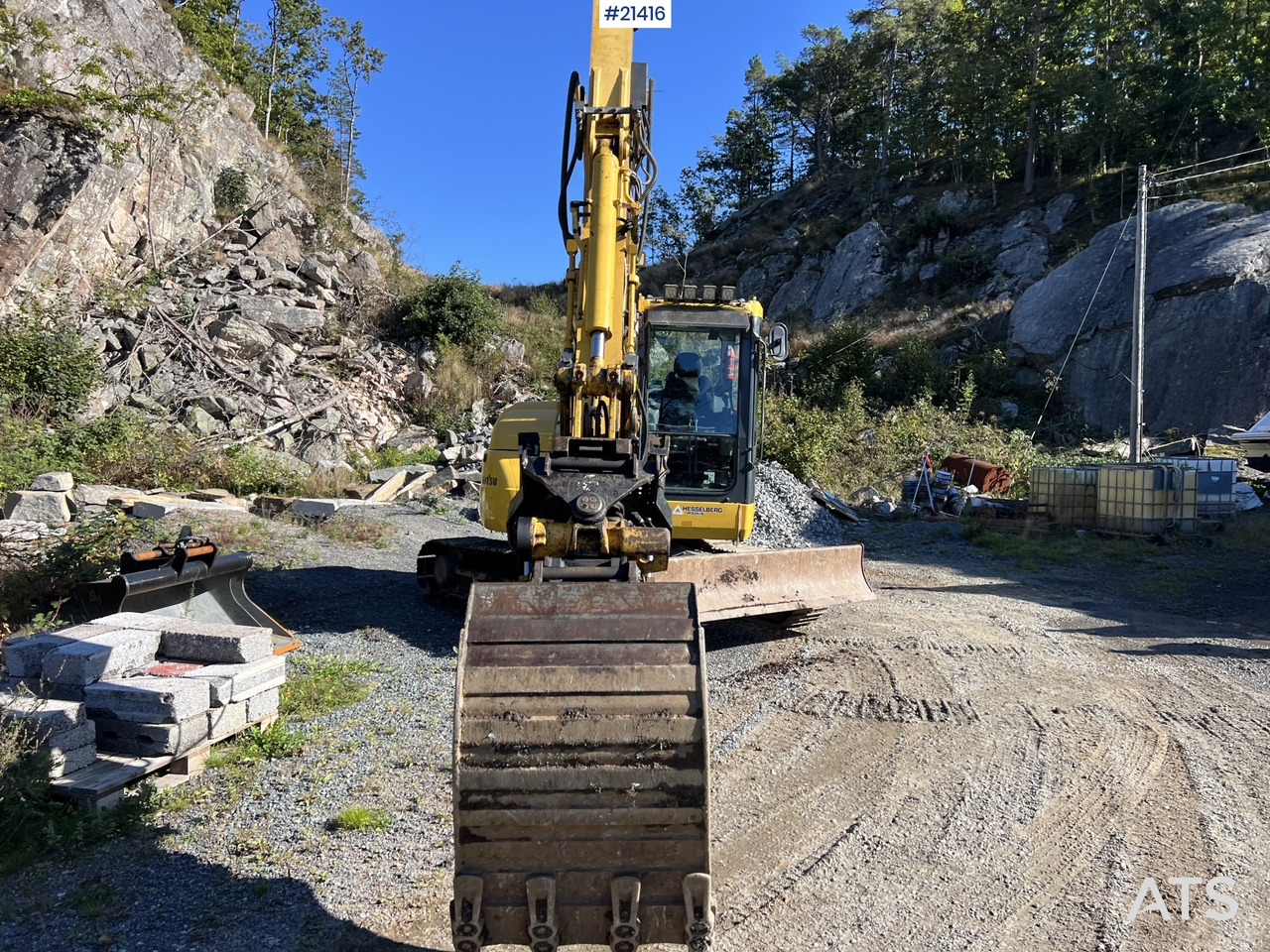 Komatsu PC78us Gravemaskin m/ Rototilt, pusseskuffe, smalskuffe og graveskuffe - Rupsgraafmachine: afbeelding 5 Komatsu PC78us Gravemaskin m/ Rototilt, pusseskuffe, smalskuffe og graveskuffe - Rupsgraafmachine: afbeelding 5