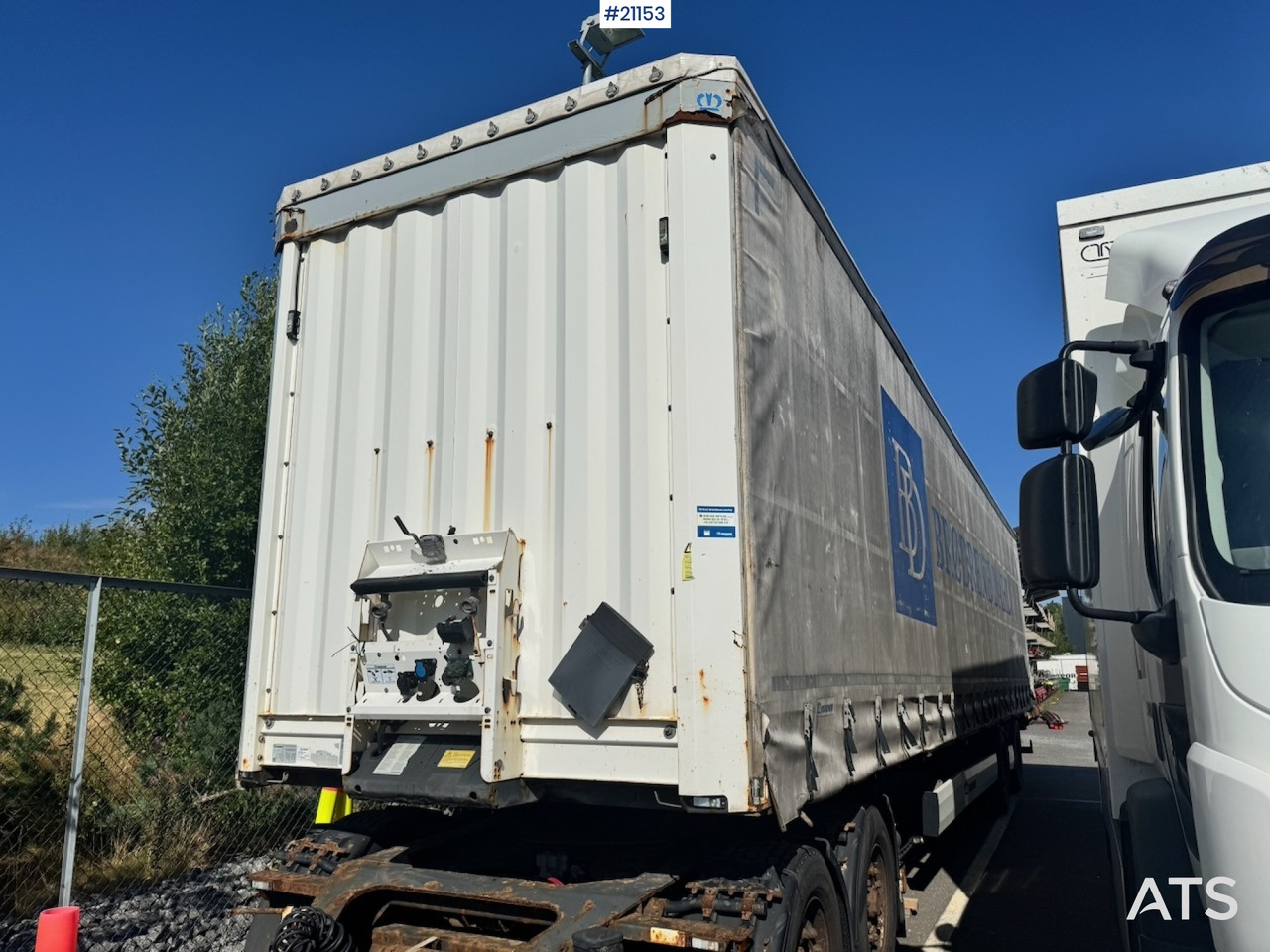 Krone Krone Citysemi - Aanhangwagen met huif: afbeelding 1 Krone Krone Citysemi - Aanhangwagen met huif: afbeelding 1