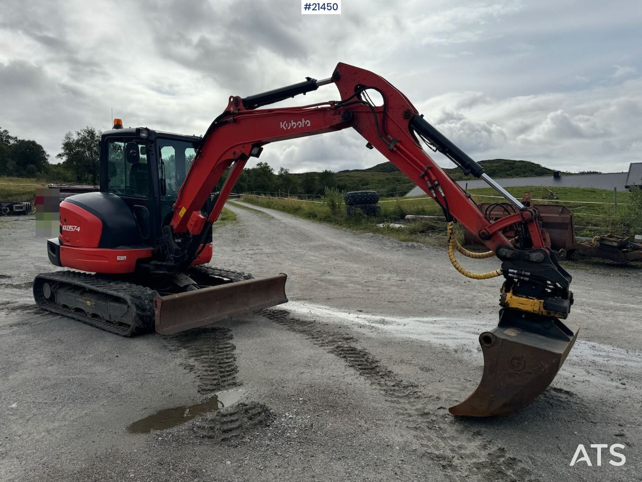 Rupsgraafmachine Kubota KX 057-4: afbeelding 9