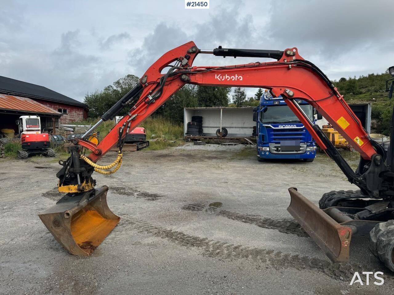Rupsgraafmachine Kubota KX 057-4: afbeelding 13