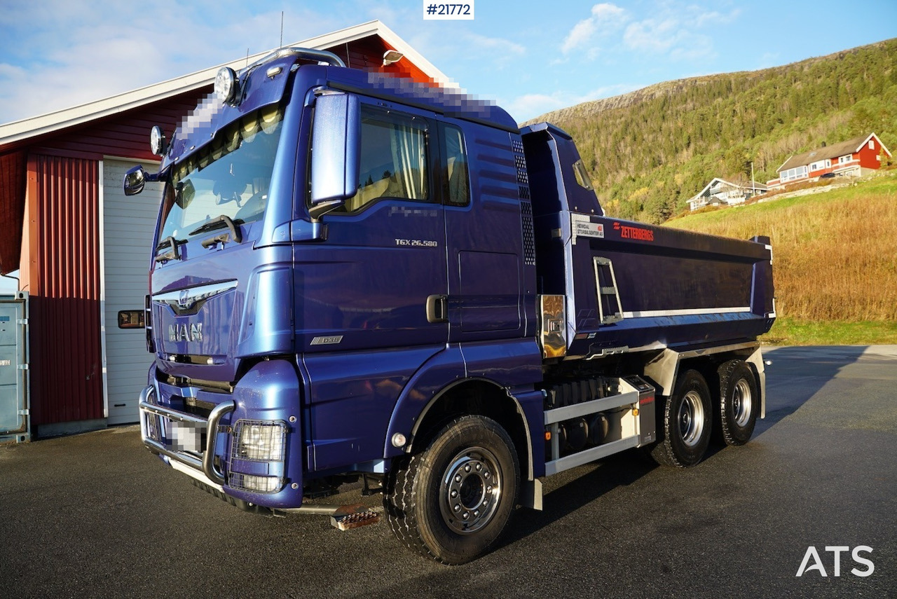MAN 2018 Man TGX 26.580 6x4 tippbil med stålfjæring - Kipper vrachtwagen: afbeelding 1 MAN 2018 Man TGX 26.580 6x4 tippbil med stålfjæring - Kipper vrachtwagen: afbeelding 1