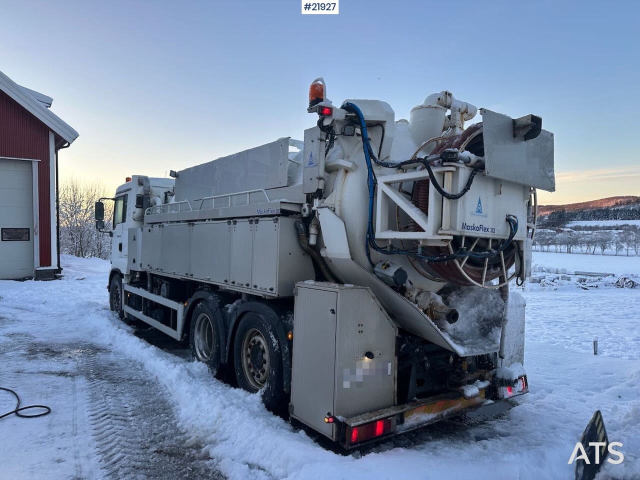 MAN TGA 26.430 6x2 sug-/spylebil m/ Maskoflex påbygg. SE VIDEO. - Vacuümwagen: afbeelding 4 MAN TGA 26.430 6x2 sug-/spylebil m/ Maskoflex påbygg. SE VIDEO. - Vacuümwagen: afbeelding 4