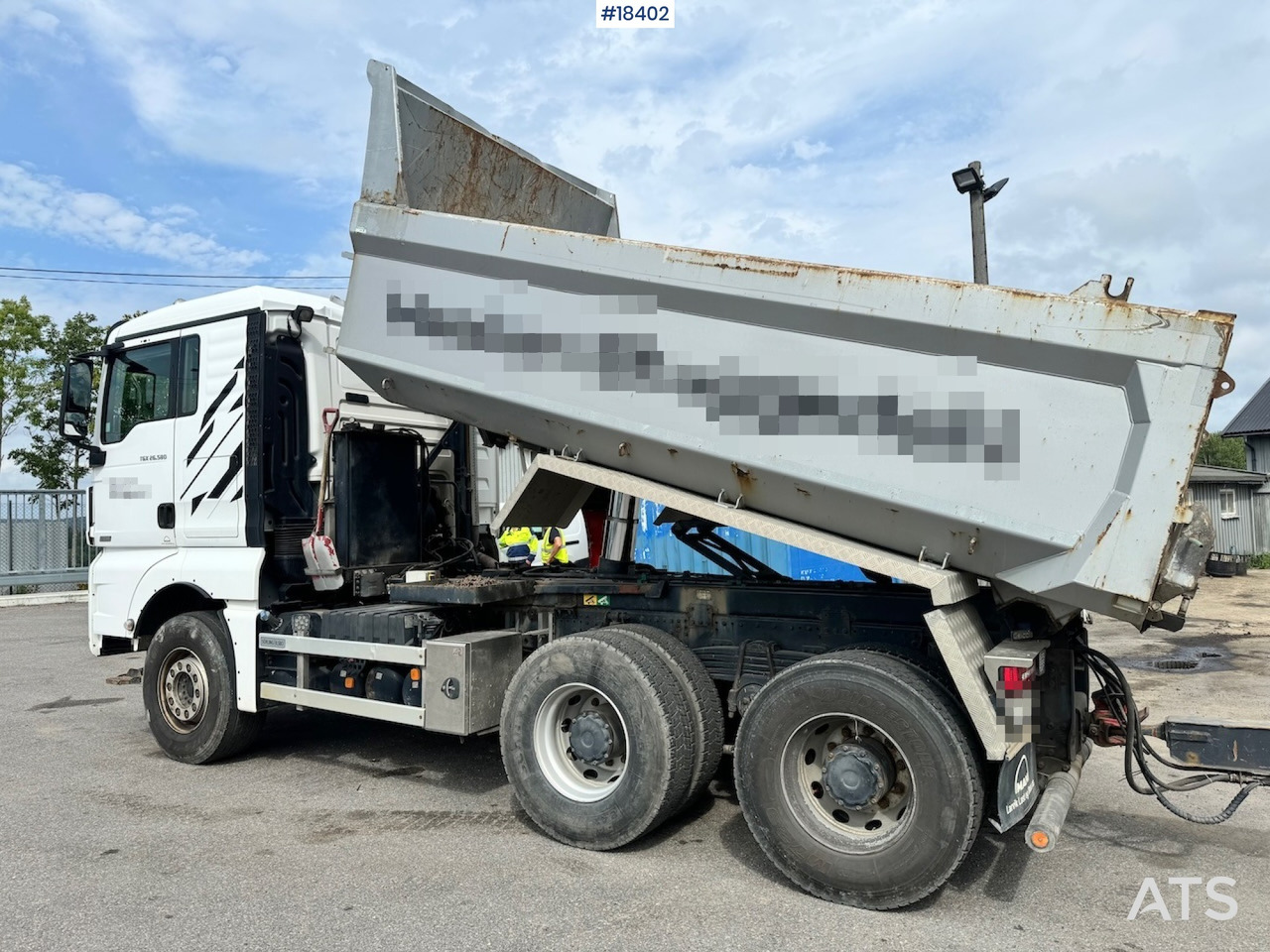 MAN TGX 26.580 - Kipper vrachtwagen: afbeelding 3 MAN TGX 26.580 - Kipper vrachtwagen: afbeelding 3
