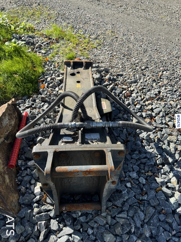 MSB corporation MS410HS Pigghammer m/ S50 feste - Hydraulische hamer: afbeelding 3 MSB corporation MS410HS Pigghammer m/ S50 feste - Hydraulische hamer: afbeelding 3