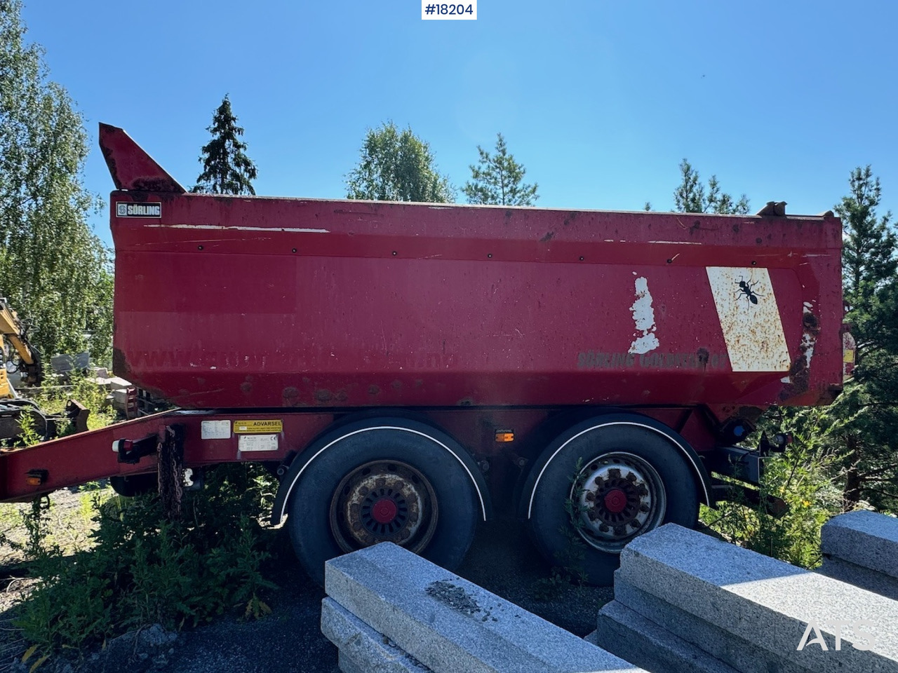 Maur Boggikjerre - Kipper aanhangwagen: afbeelding 4 Maur Boggikjerre - Kipper aanhangwagen: afbeelding 4