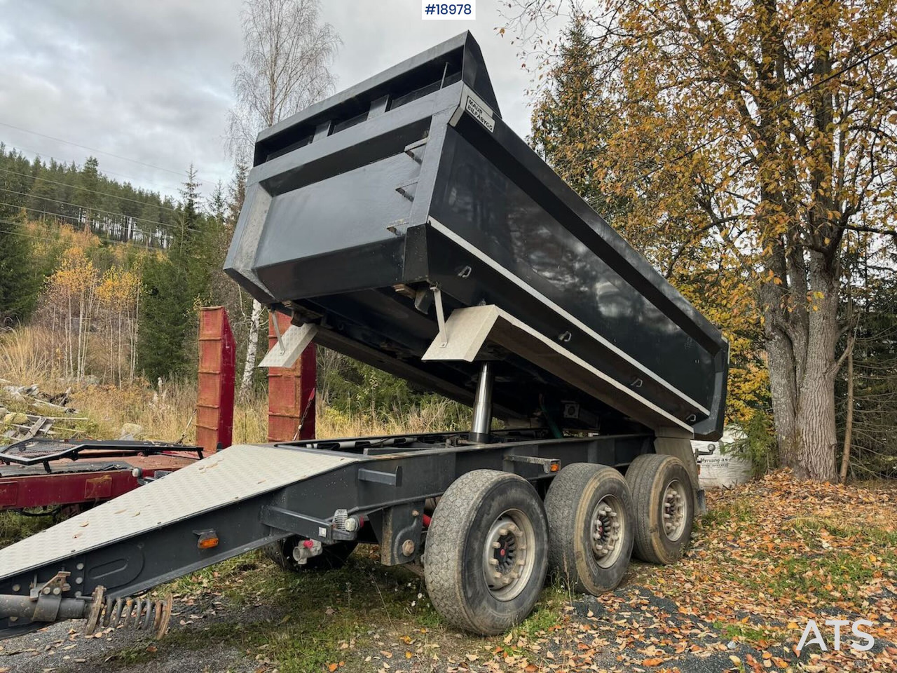 Kipper aanhangwagen Maur Trippelkjerre: afbeelding 1