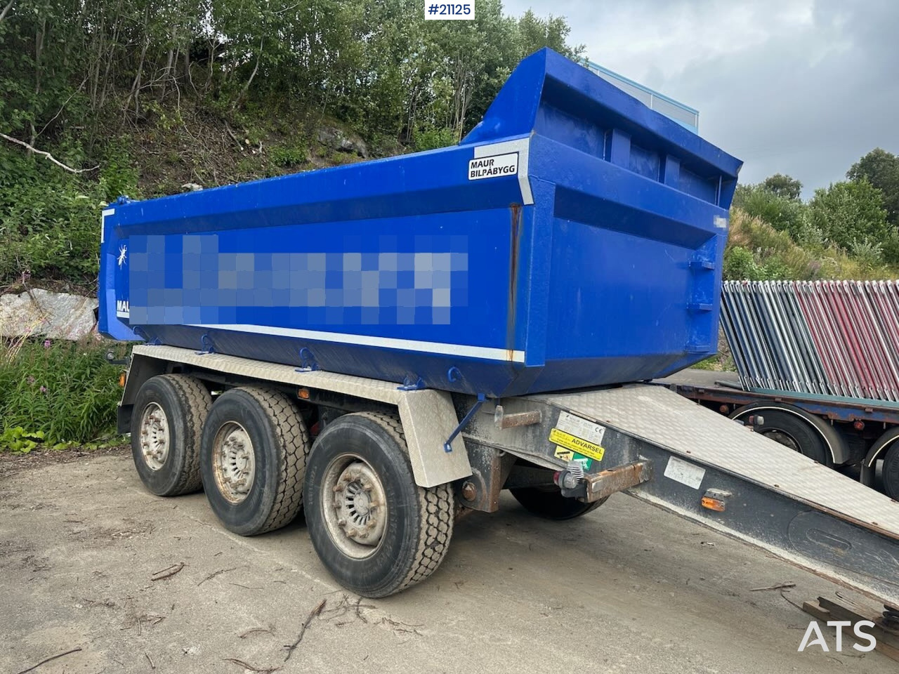 Maur Trippelkjerre - Kipper aanhangwagen: afbeelding 2 Maur Trippelkjerre - Kipper aanhangwagen: afbeelding 2