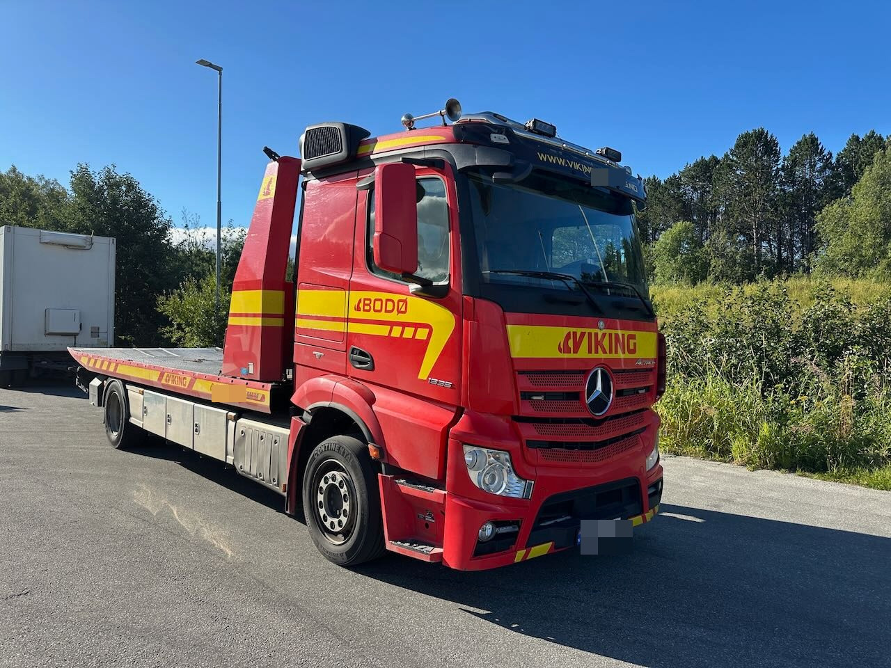 Mercedes ACTROS 1935 4x2 bergingsbil. Nyoverhalt styringsenhet. SE VIDEO - Bergingsvoertuig: afbeelding 2 Mercedes ACTROS 1935 4x2 bergingsbil. Nyoverhalt styringsenhet. SE VIDEO - Bergingsvoertuig: afbeelding 2