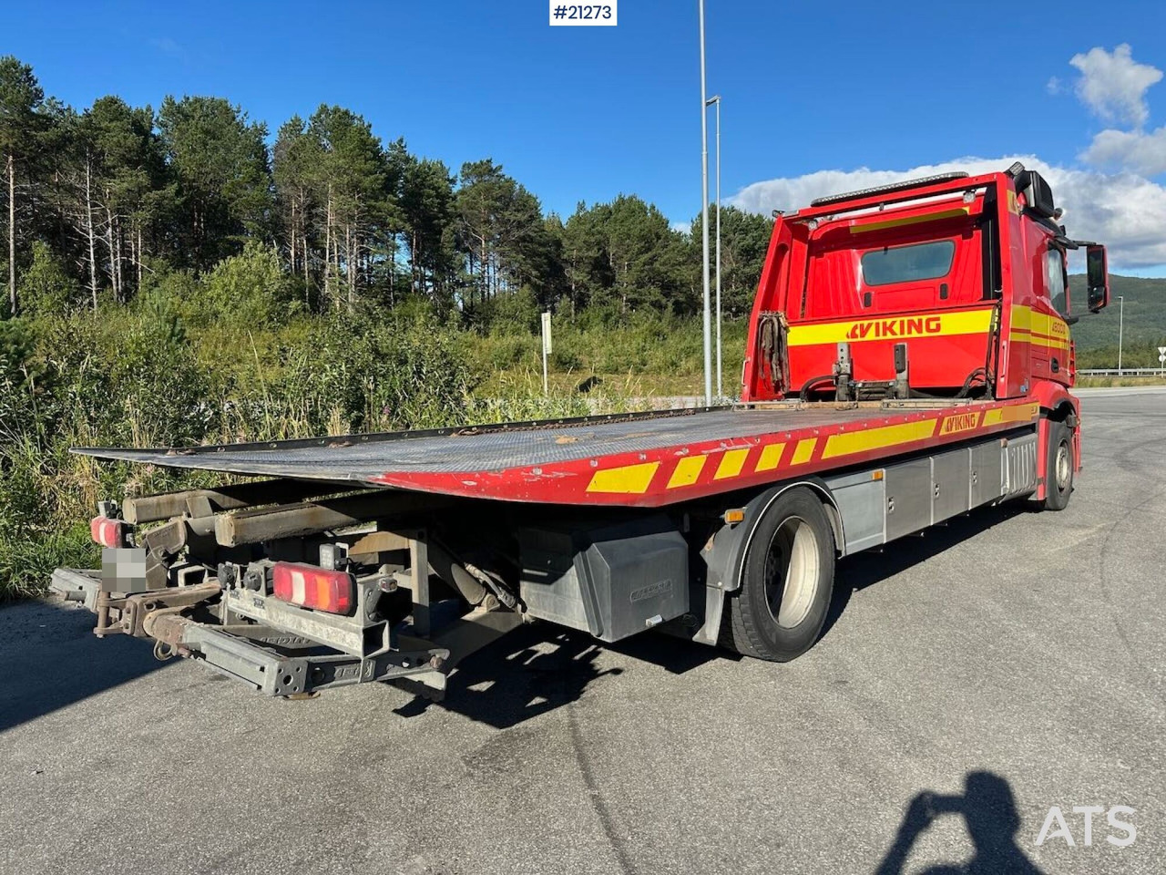 Mercedes ACTROS 1935 4x2 bergingsbil. Nyoverhalt styringsenhet. SE VIDEO - Bergingsvoertuig: afbeelding 4 Mercedes ACTROS 1935 4x2 bergingsbil. Nyoverhalt styringsenhet. SE VIDEO - Bergingsvoertuig: afbeelding 4