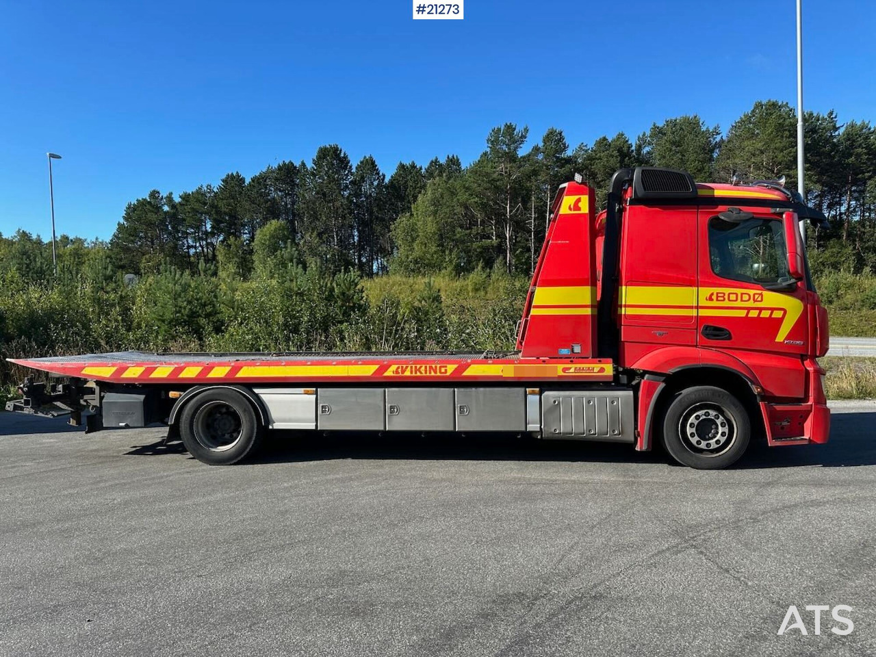 Mercedes ACTROS 1935 4x2 bergingsbil. Nyoverhalt styringsenhet. SE VIDEO - Bergingsvoertuig: afbeelding 3 Mercedes ACTROS 1935 4x2 bergingsbil. Nyoverhalt styringsenhet. SE VIDEO - Bergingsvoertuig: afbeelding 3