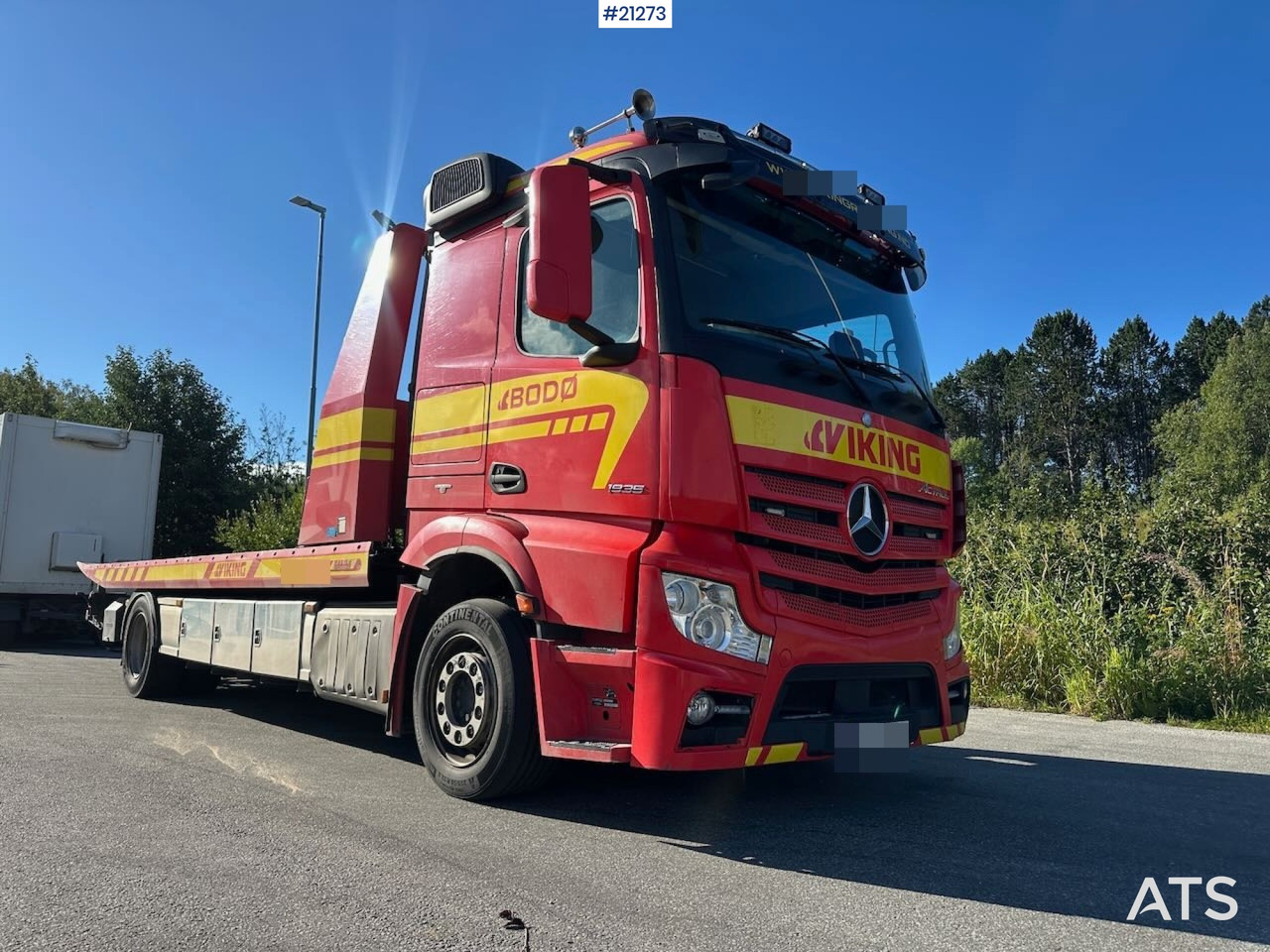 Mercedes ACTROS 1935 4x2 bergingsbil. Nyoverhalt styringsenhet. SE VIDEO - Bergingsvoertuig: afbeelding 1 Mercedes ACTROS 1935 4x2 bergingsbil. Nyoverhalt styringsenhet. SE VIDEO - Bergingsvoertuig: afbeelding 1