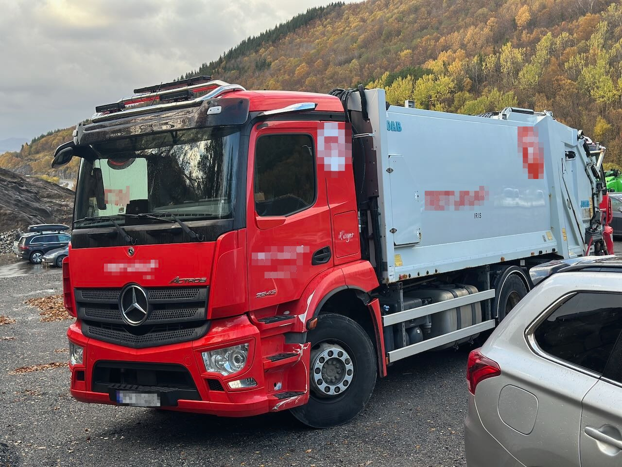 Mercedes Actros 2543 6x2 2 – kammers komprimatorbil m/ 2020 JOAB Anaconda twin påbygg - Vuilniswagen: afbeelding 2 Mercedes Actros 2543 6x2 2 – kammers komprimatorbil m/ 2020 JOAB Anaconda twin påbygg - Vuilniswagen: afbeelding 2