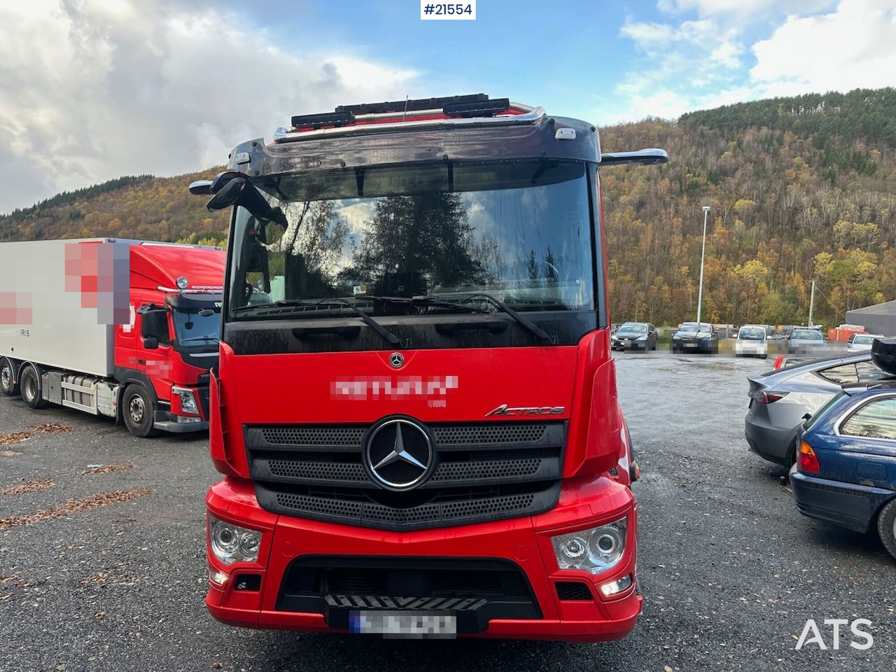 Mercedes Actros 2543 6x2 2 – kammers komprimatorbil m/ 2020 JOAB Anaconda twin påbygg - Vuilniswagen: afbeelding 5 Mercedes Actros 2543 6x2 2 – kammers komprimatorbil m/ 2020 JOAB Anaconda twin påbygg - Vuilniswagen: afbeelding 5