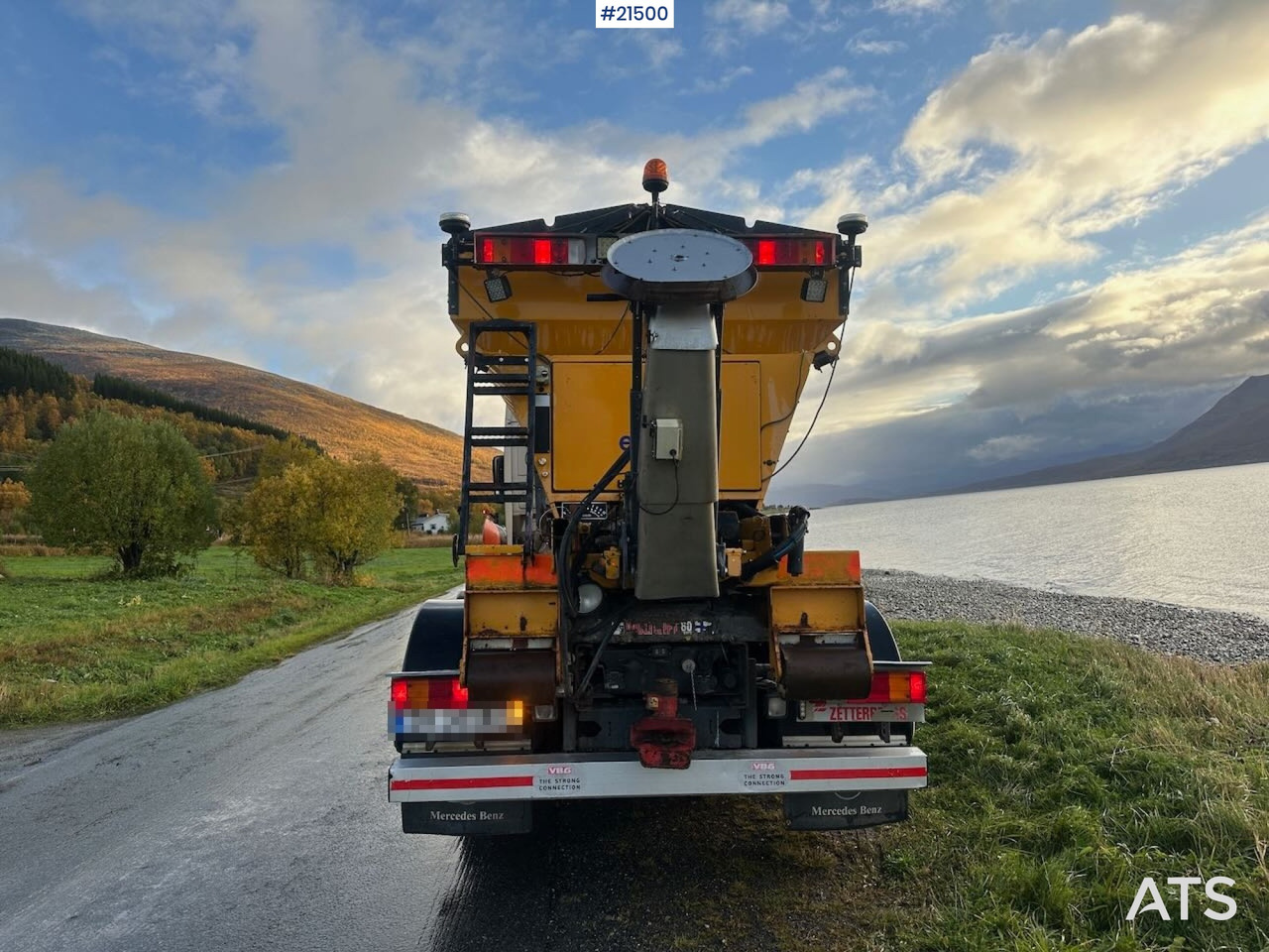 Mercedes Actros 2848 4x4+2 brøyterigget krokbil - Haakarmsysteem vrachtwagen: afbeelding 4 Mercedes Actros 2848 4x4+2 brøyterigget krokbil - Haakarmsysteem vrachtwagen: afbeelding 4