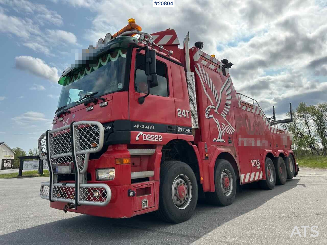 Mercedes Actros 4448 - Bergingsvoertuig: afbeelding 1 Mercedes Actros 4448 - Bergingsvoertuig: afbeelding 1