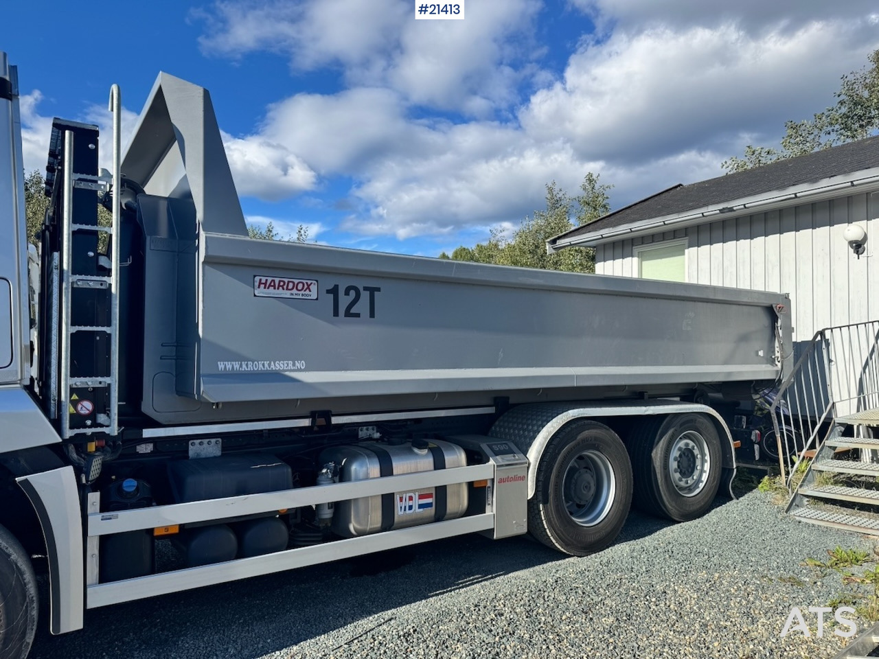 Mercedes Arocs 2543 - Haakarmsysteem vrachtwagen: afbeelding 5 Mercedes Arocs 2543 - Haakarmsysteem vrachtwagen: afbeelding 5