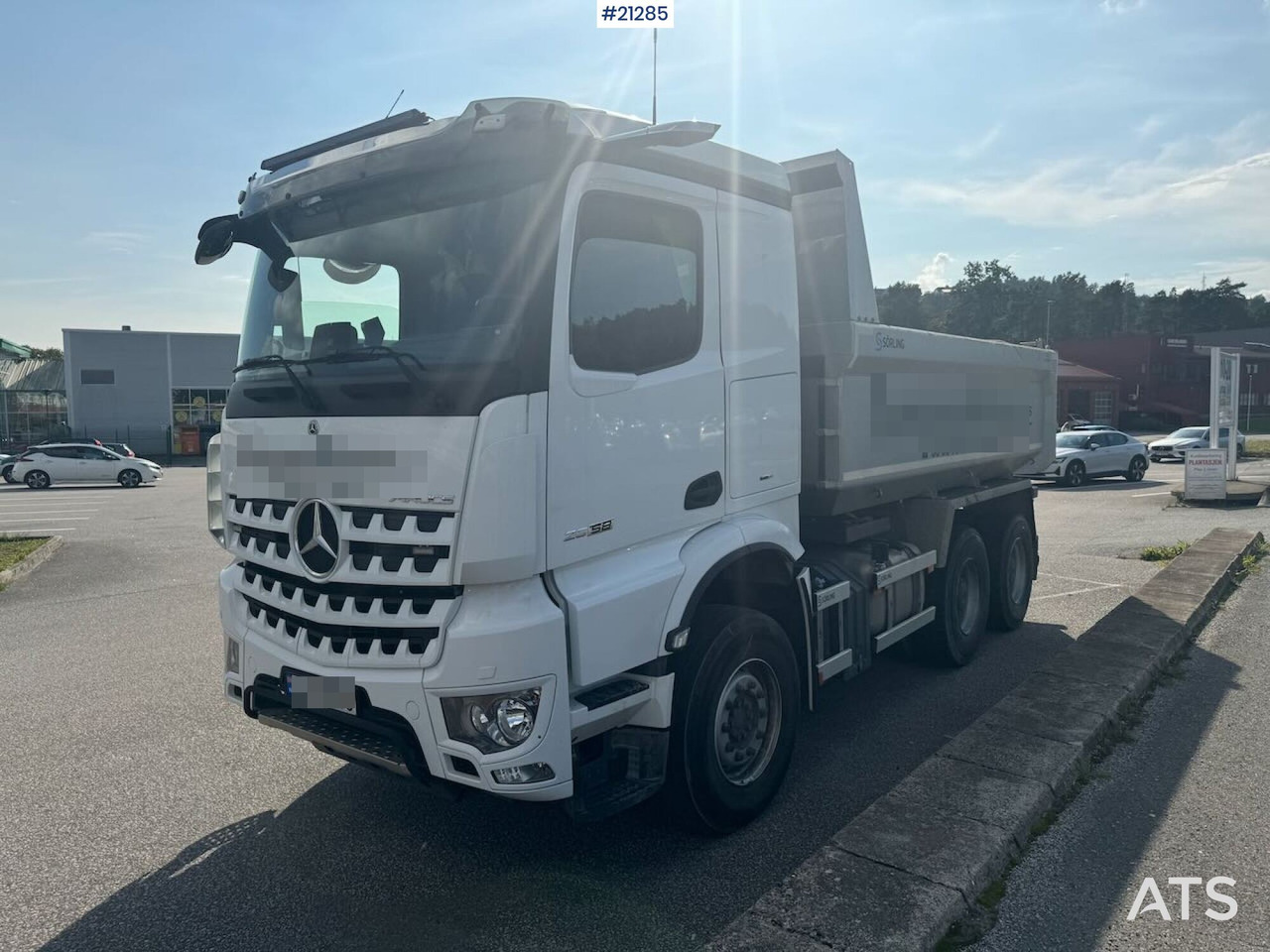 Mercedes Arocs - Kipper vrachtwagen: afbeelding 2 Mercedes Arocs - Kipper vrachtwagen: afbeelding 2