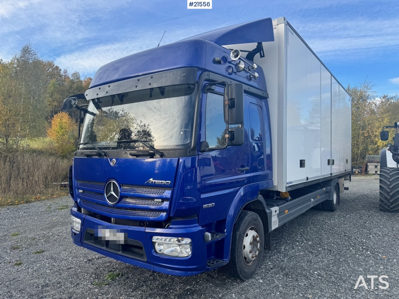 Mercedes Atego 1530 Skapbil m/ Full Sideåpning - Bakwagen: afbeelding 1 Mercedes Atego 1530 Skapbil m/ Full Sideåpning - Bakwagen: afbeelding 1