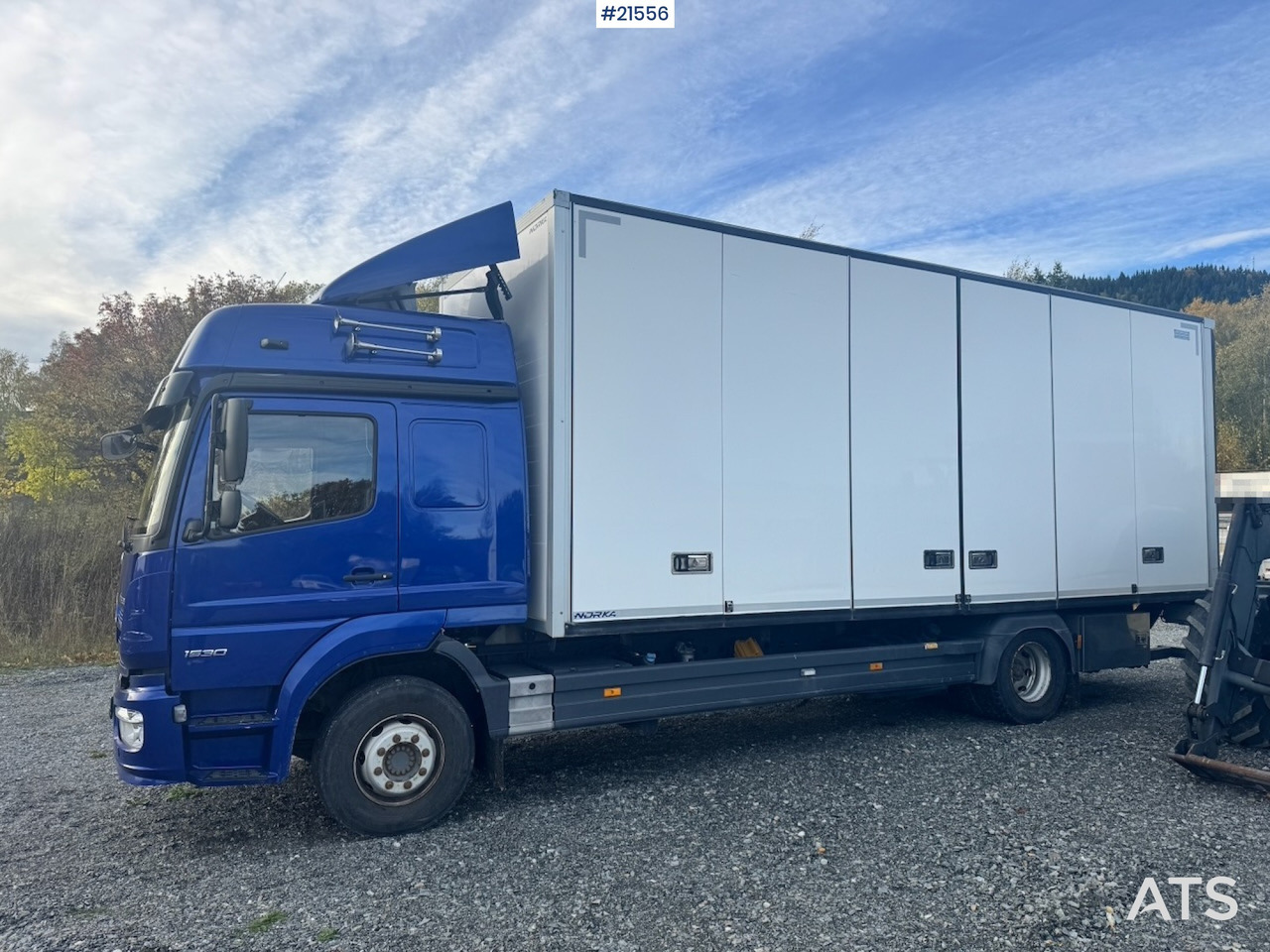 Mercedes Atego 1530 Skapbil m/ Full Sideåpning - Bakwagen: afbeelding 5 Mercedes Atego 1530 Skapbil m/ Full Sideåpning - Bakwagen: afbeelding 5