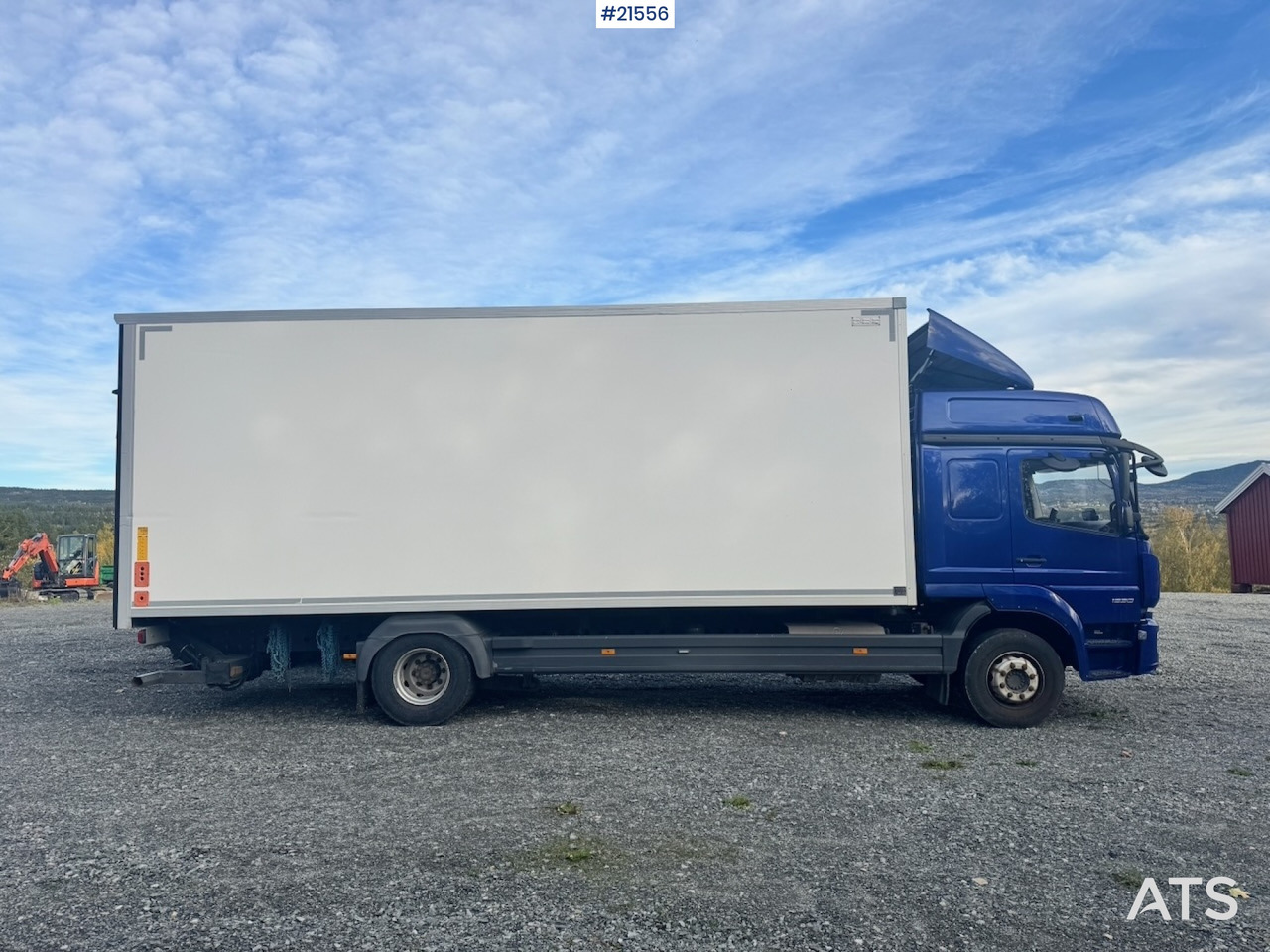 Mercedes Atego 1530 Skapbil m/ Full Sideåpning - Bakwagen: afbeelding 2 Mercedes Atego 1530 Skapbil m/ Full Sideåpning - Bakwagen: afbeelding 2