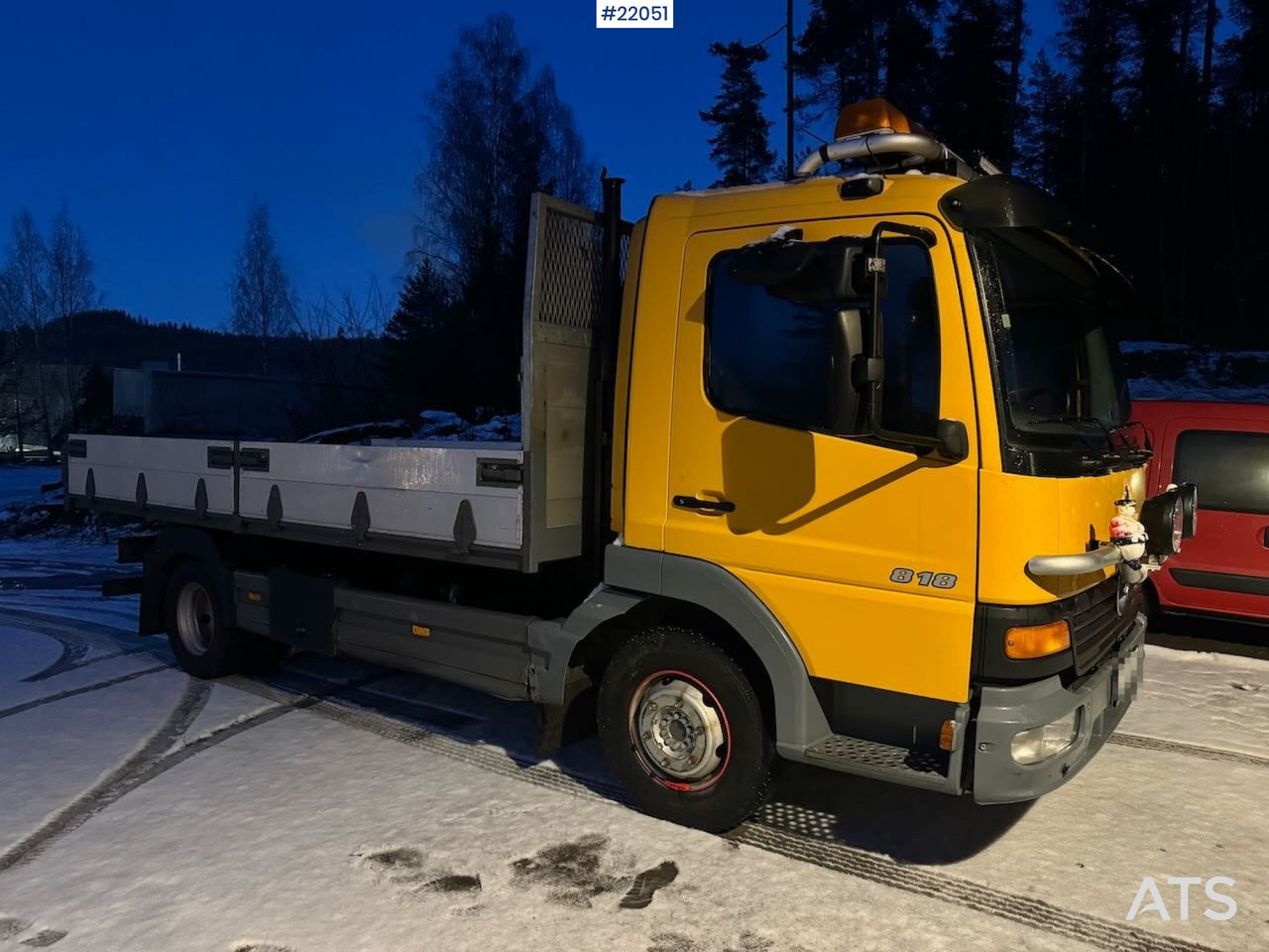 Mercedes Atego 818 Tippbil. Eu-godkjent til 08.2026. SE VIDEO - Kipper vrachtwagen: afbeelding 1 Mercedes Atego 818 Tippbil. Eu-godkjent til 08.2026. SE VIDEO - Kipper vrachtwagen: afbeelding 1