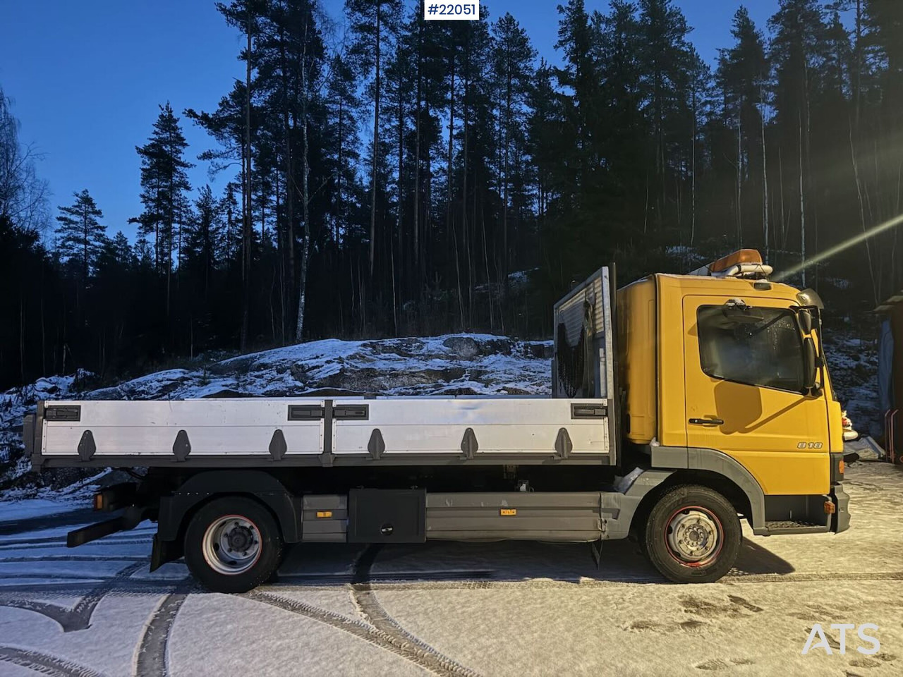 Mercedes Atego 818 Tippbil. Eu-godkjent til 08.2026. SE VIDEO - Kipper vrachtwagen: afbeelding 2 Mercedes Atego 818 Tippbil. Eu-godkjent til 08.2026. SE VIDEO - Kipper vrachtwagen: afbeelding 2