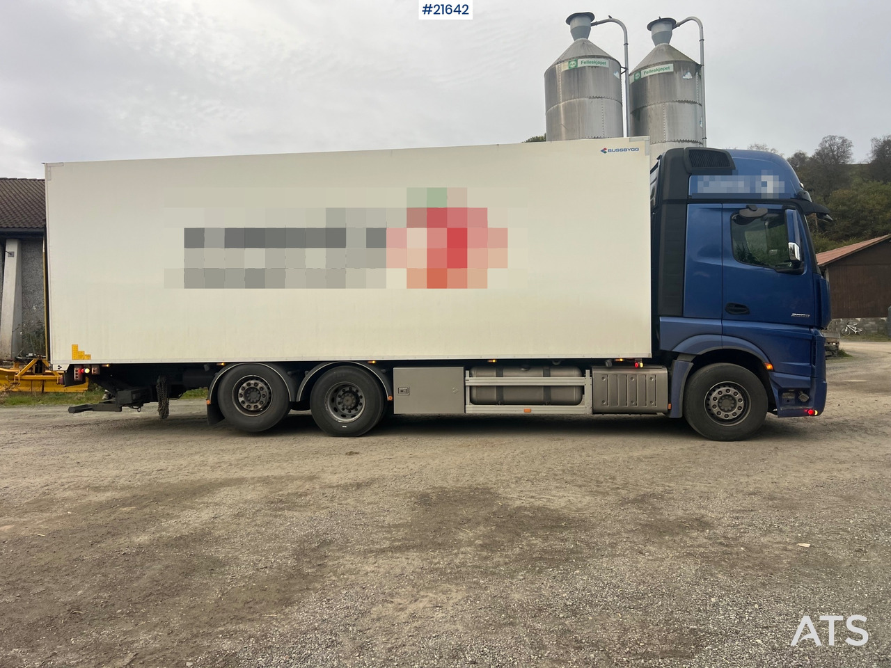 Mercedes-Benz Actrox 6x2 skapbil m/ kjøl/frys aggregat - Bakwagen: afbeelding 5 Mercedes-Benz Actrox 6x2 skapbil m/ kjøl/frys aggregat - Bakwagen: afbeelding 5