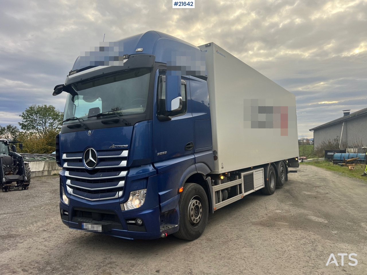 Mercedes-Benz Actrox 6x2 skapbil m/ kjøl/frys aggregat - Bakwagen: afbeelding 2 Mercedes-Benz Actrox 6x2 skapbil m/ kjøl/frys aggregat - Bakwagen: afbeelding 2