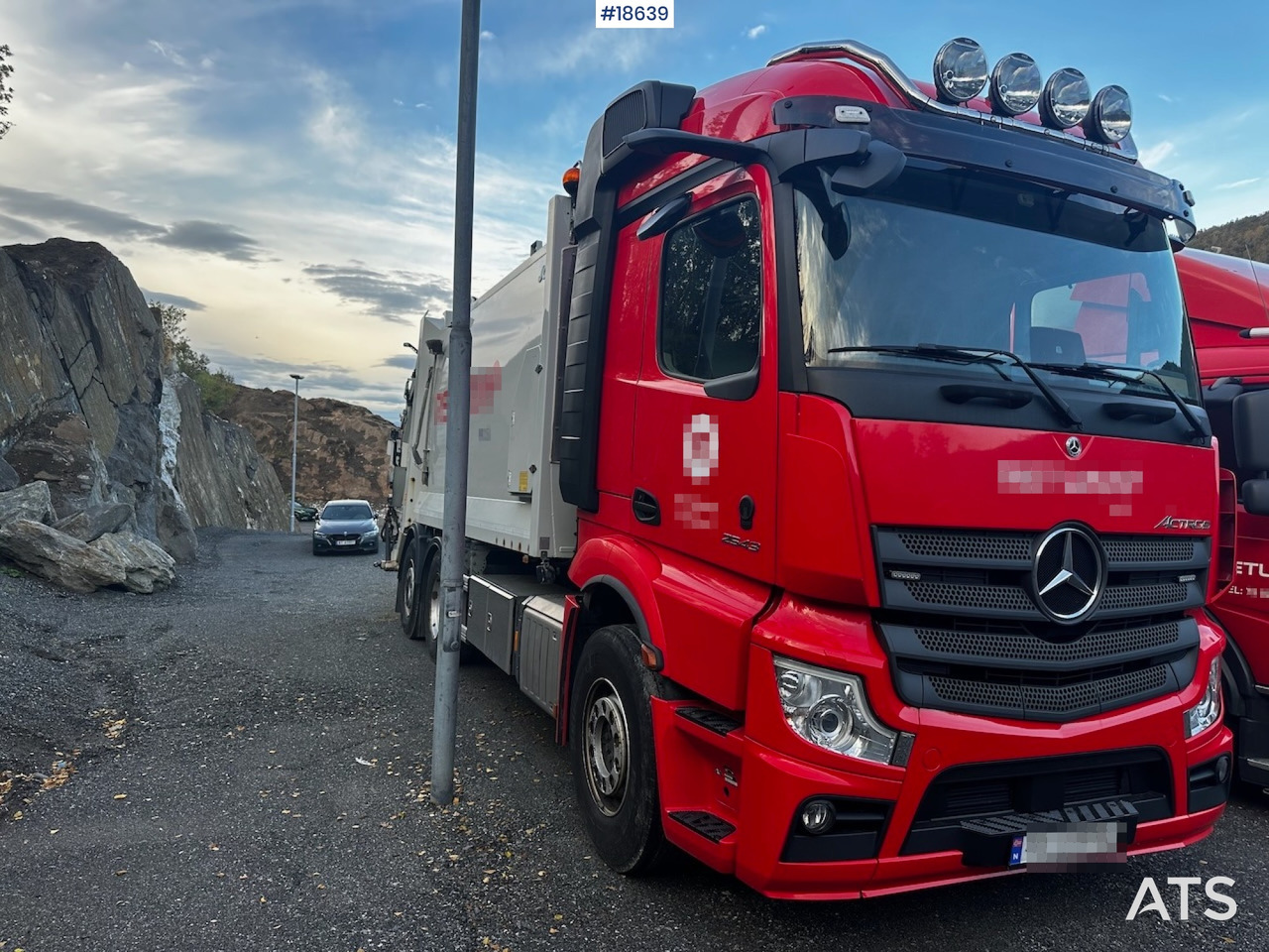Mercedes actros 2543L - Vuilniswagen: afbeelding 1 Mercedes actros 2543L - Vuilniswagen: afbeelding 1