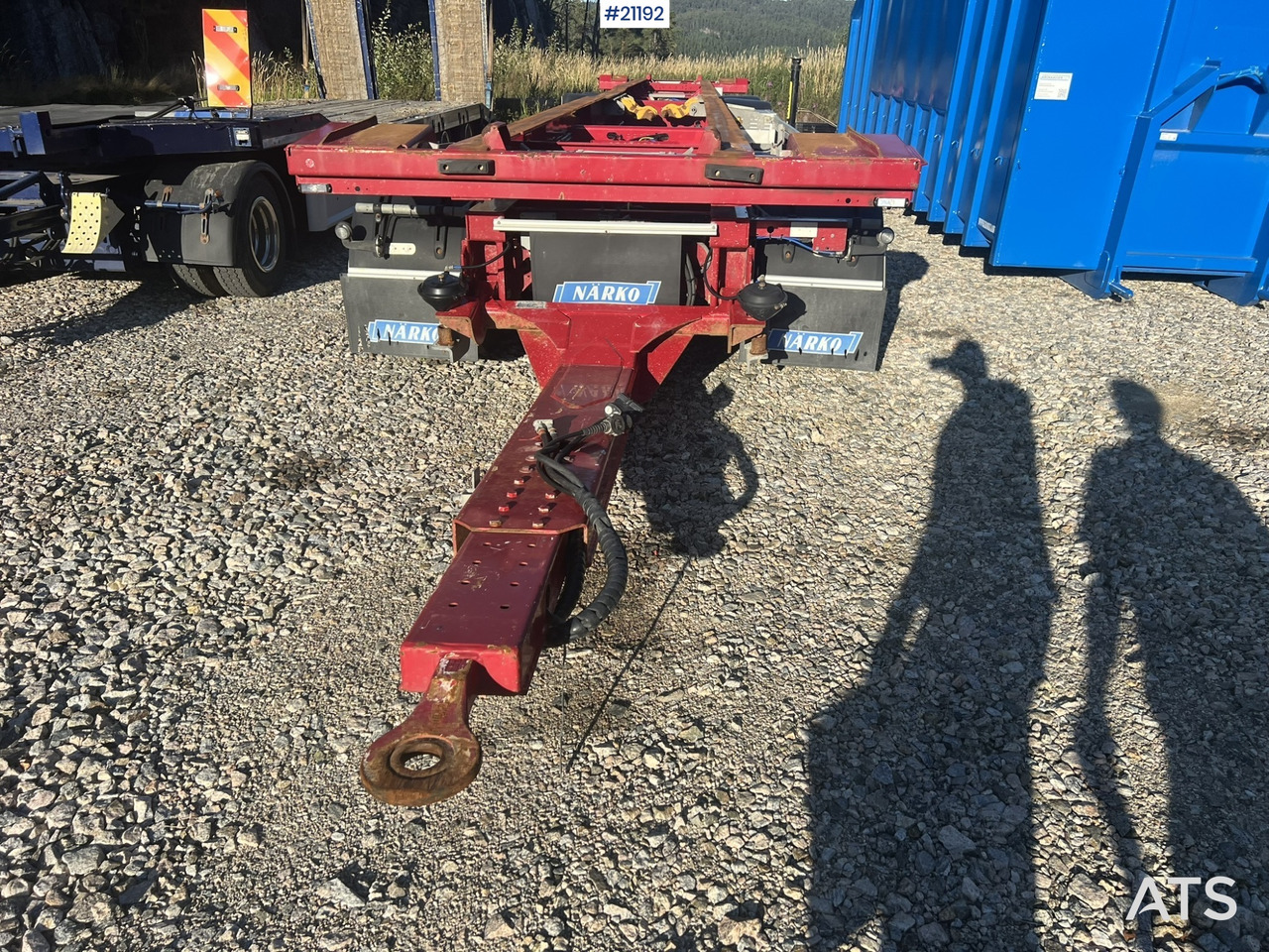 Narko 4 akslet container henger - Chassis aanhangwagen: afbeelding 3 Narko 4 akslet container henger - Chassis aanhangwagen: afbeelding 3