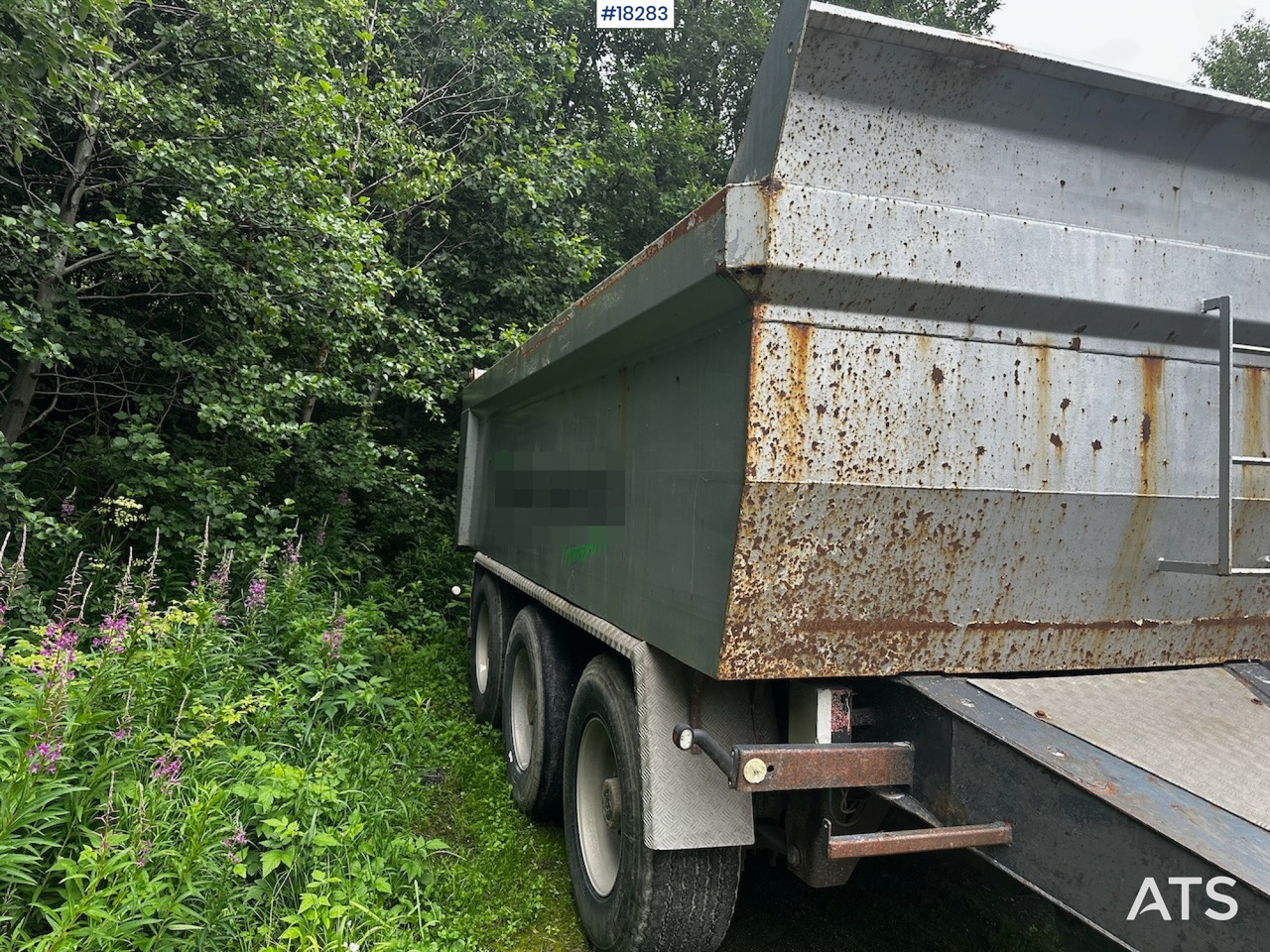 Nor-Slep Trippel kjerre - Kipper aanhangwagen: afbeelding 3 Nor-Slep Trippel kjerre - Kipper aanhangwagen: afbeelding 3