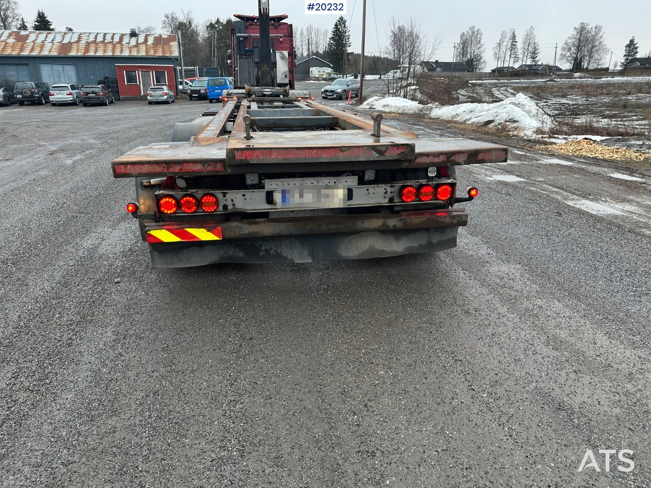 Norslep Krokhenger m/tipp - Haakarm/ Portaalarm aanhanger: afbeelding 2 Norslep Krokhenger m/tipp - Haakarm/ Portaalarm aanhanger: afbeelding 2