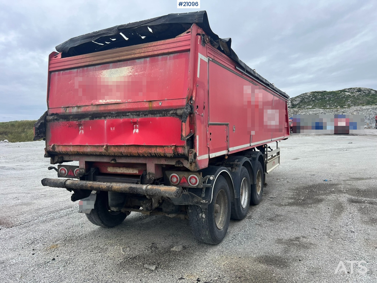 Fliegl Fahrzeugbau ass 372 Asfalt semi m/ Push off system og El.kapell - Oplegger, Asfaltmachine: afbeelding 3 Fliegl Fahrzeugbau ass 372 Asfalt semi m/ Push off system og El.kapell - Oplegger, Asfaltmachine: afbeelding 3