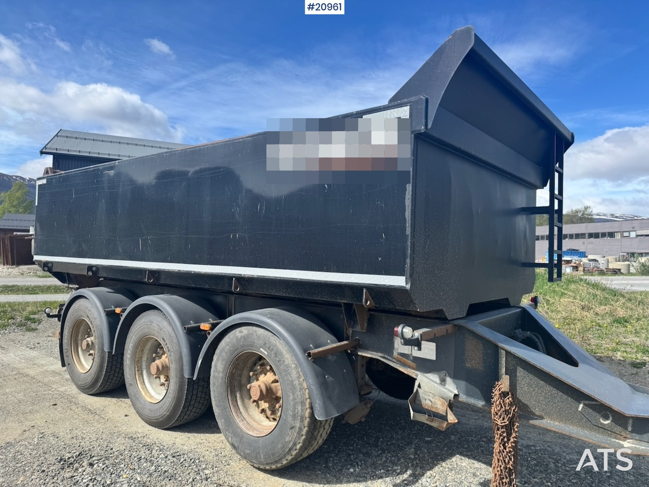 Renders trippelkjerre - Kipper aanhangwagen: afbeelding 5 Renders trippelkjerre - Kipper aanhangwagen: afbeelding 5