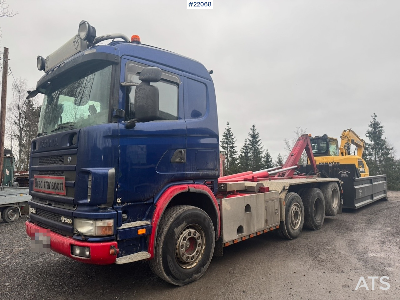 Scania 2003 Scania R164 580 8x2 Tridem Krokbil - Haakarmsysteem vrachtwagen: afbeelding 2 Scania 2003 Scania R164 580 8x2 Tridem Krokbil - Haakarmsysteem vrachtwagen: afbeelding 2