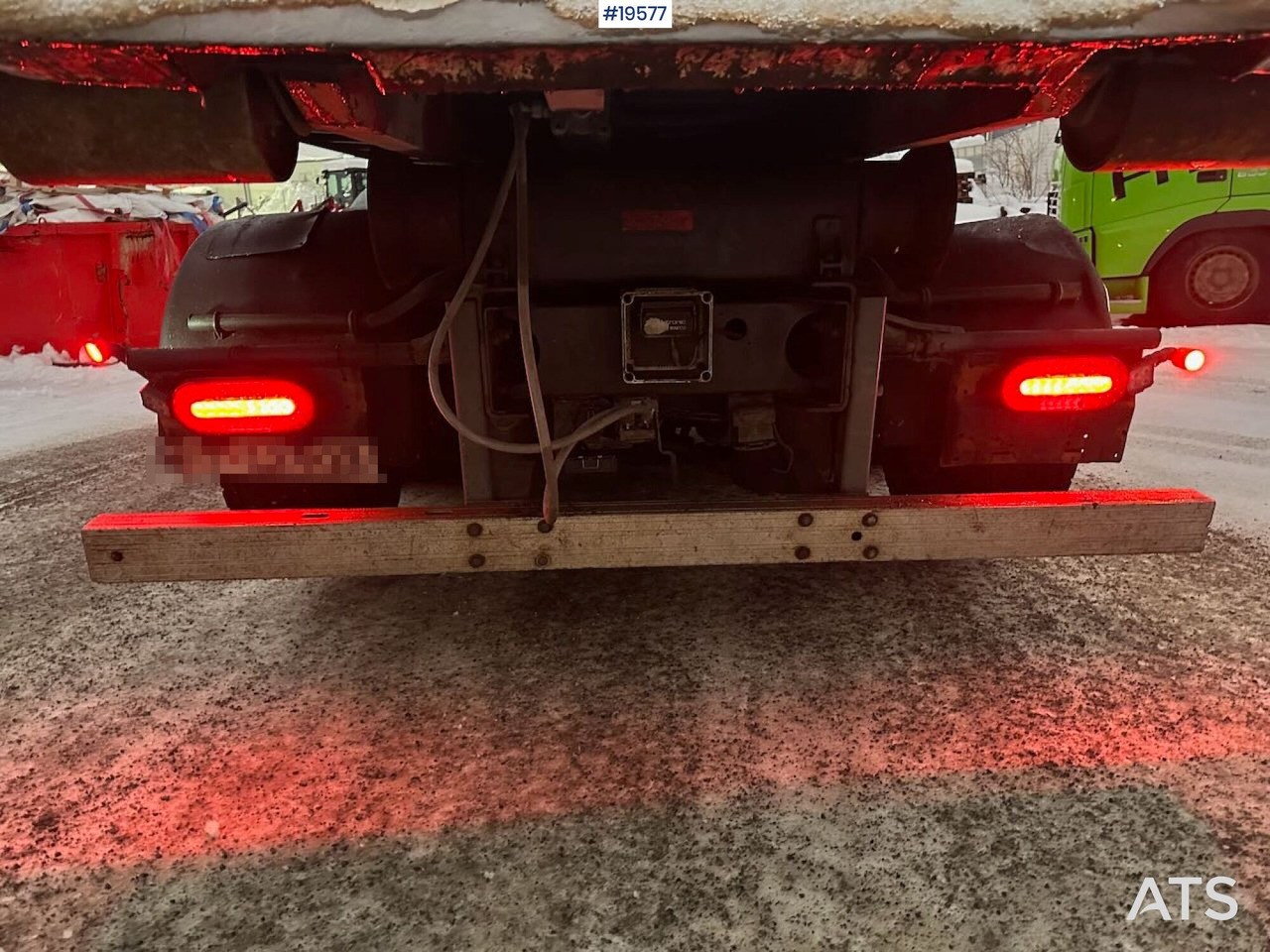 Haakarmsysteem vrachtwagen Scania P114: afbeelding 15