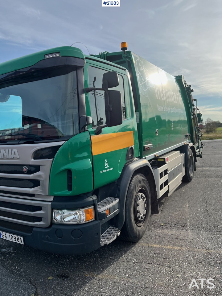 Scania P280 2 Kammers Renovasjonsbil på Gass. - Vuilniswagen: afbeelding 2 Scania P280 2 Kammers Renovasjonsbil på Gass. - Vuilniswagen: afbeelding 2