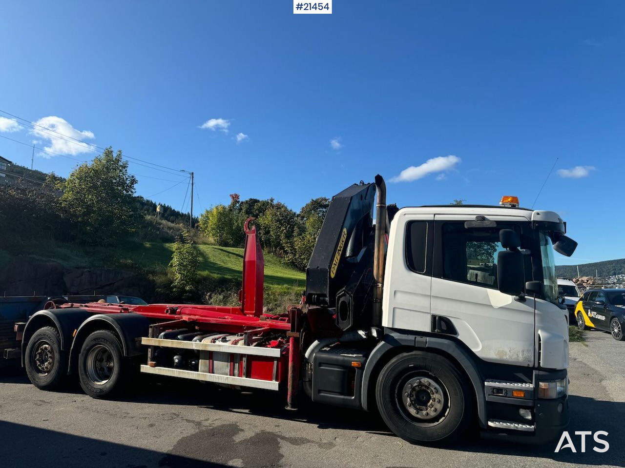 Scania P340 Krok/kranbil 23 t/m Palfinger kran - Kraanwagen: afbeelding 3 Scania P340 Krok/kranbil 23 t/m Palfinger kran - Kraanwagen: afbeelding 3