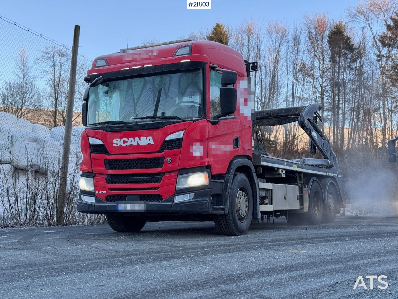 Scania P450 - Portaalarmsysteem vrachtwagen: afbeelding 1 Scania P450 - Portaalarmsysteem vrachtwagen: afbeelding 1